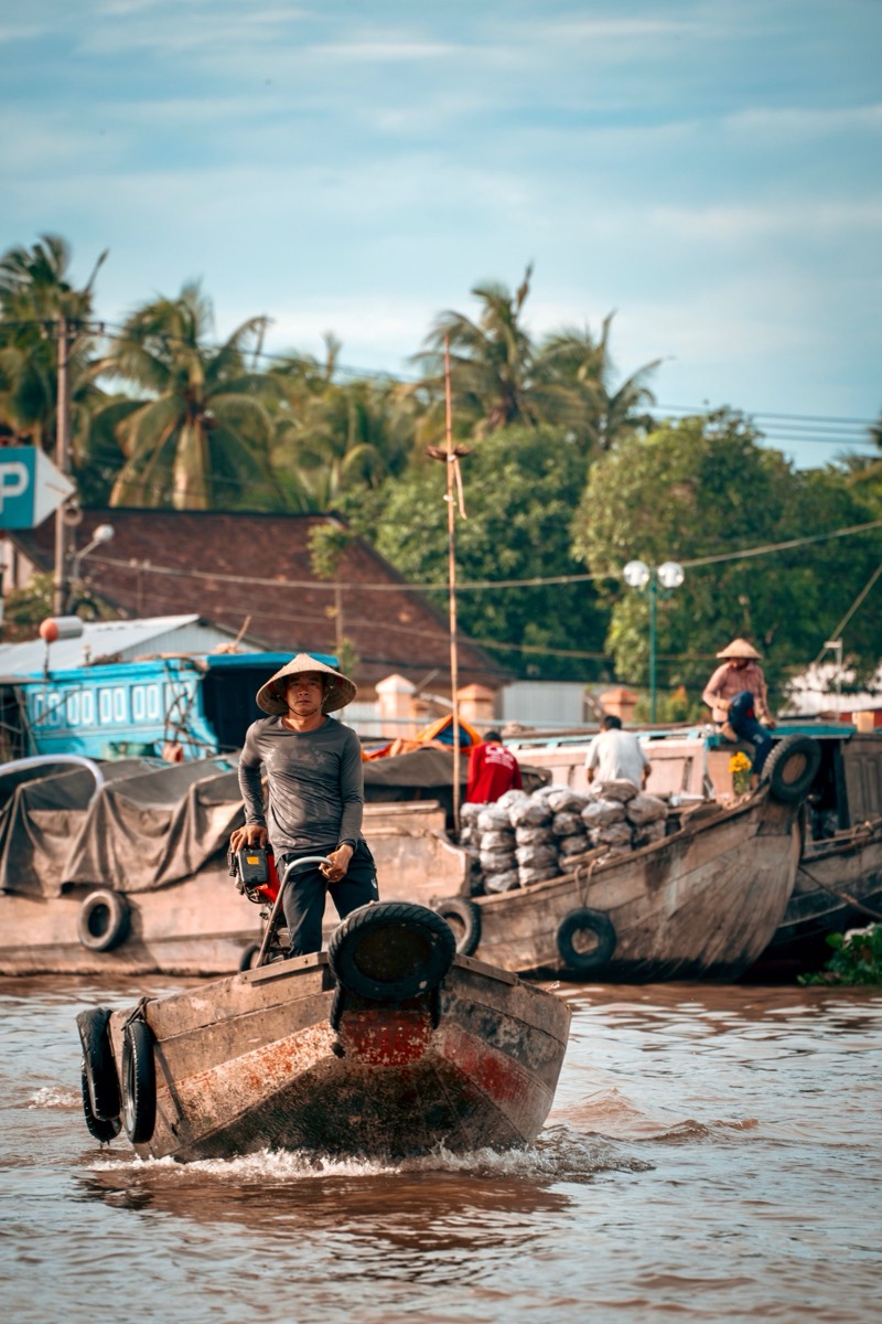 Marché flottant, Cần Thơ